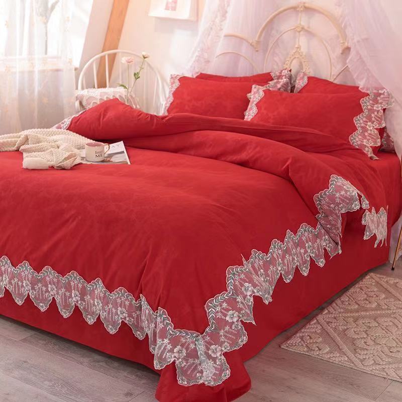 Four-piece Set Of Net Red Bedding