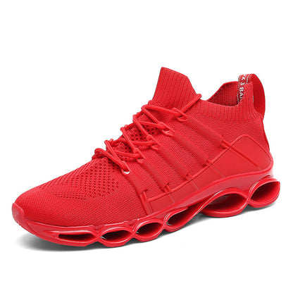 Blade's Edge Autumn Trend Flying Woven Mesh Personalized Shoes Trendy Shoes Men's Sports Shoes