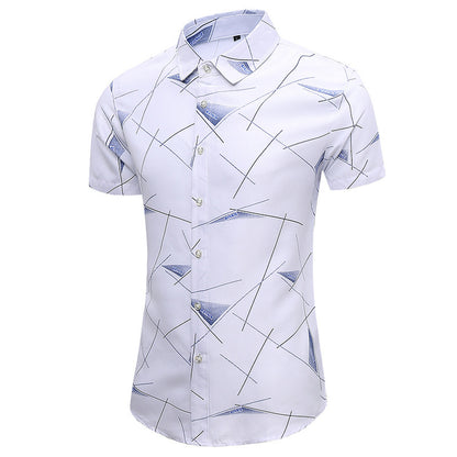 New Short Sleeved Shirts Men's Summer Casual Shirts