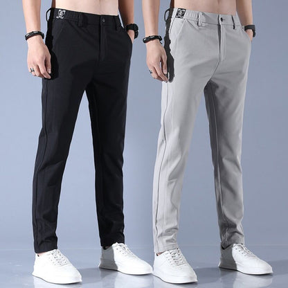 Casual Trousers Men's Loose Ice Silk Quick-drying