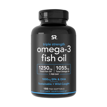 Triple Strength Omega-3 Fish Oil - 150 Softgels