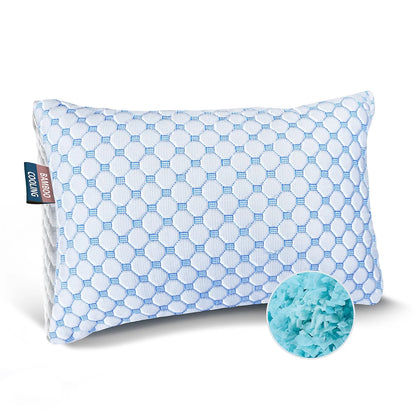 Temperature Regulating Reversible Cooling Pillow, Memory Foam Pillow, Toddler Pillows 13" X 18"