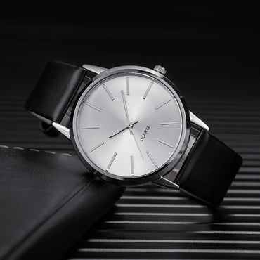 2023 Men Watches Quartz Top Luxury Wristwatches Simple Male Clock Leather Strap Watch for Men Lover Watches Relogio Masculino