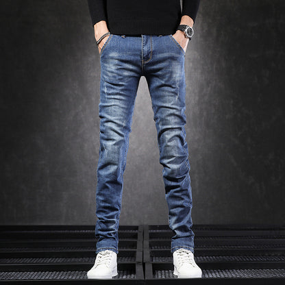 Men's New Slim Fit Stretch Casual Jeans