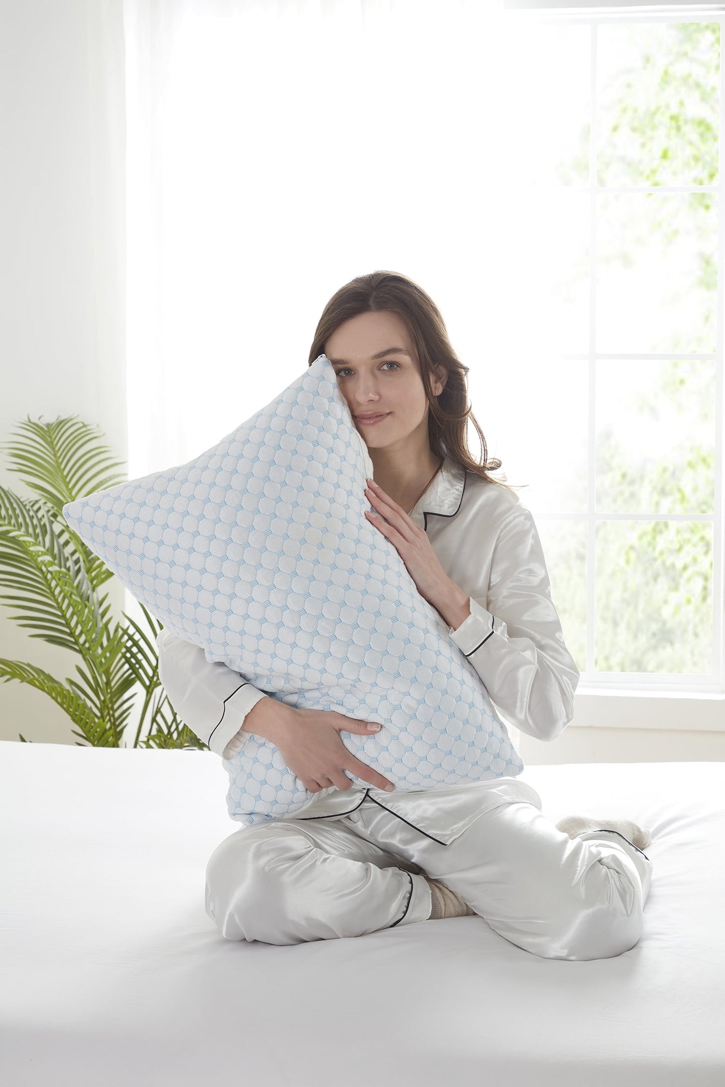 Temperature Regulating Reversible Cooling Pillow, Memory Foam Pillow, Toddler Pillows 13" X 18"