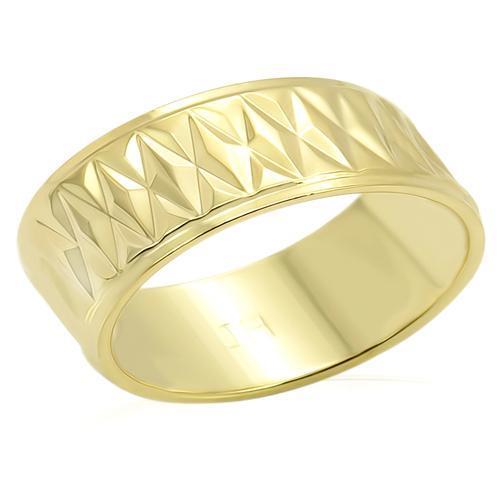 LO987 Gold Brass Ring